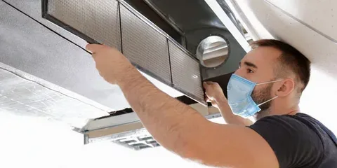 Duct cleaning men